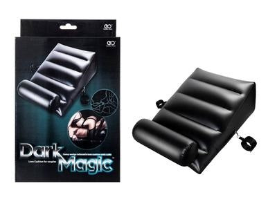 Excellent Power | Dark Magic Inflatable Ramp Wedge Love Cushion with Cuffs