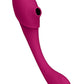 Shots Toys | VIVE Mirai Double Ended Pulse Wave & Air Wave Bendable Vibrator Pink