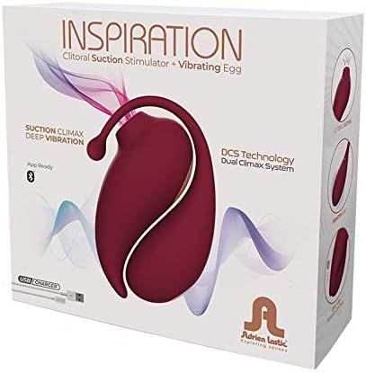 Adrien Lastic Inspiration - Clitoral Suction Stimulator and Vibrating Egg (App)