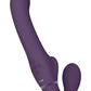 Shots Toys | VIVE AI Dual Vibrating & Air Wave Tickler Strapless Strap-On Purple