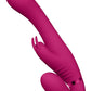 Shots Toys | VIVE Suki Vibrating G-Spot Clitoral Triple Vibrator Strapless Strap On Pink