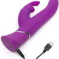 Love Honey Happy Rabbit Curve Power Motion Rabbit Vibrator Purple