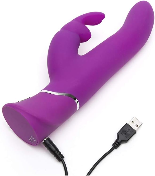 Love Honey Happy Rabbit Curve Power Motion Rabbit Vibrator Purple