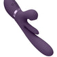 Shots Toys | VIVE Kura Thrusting G-Spot Vibrator Flapping Tongue & Pulse Wave Purple