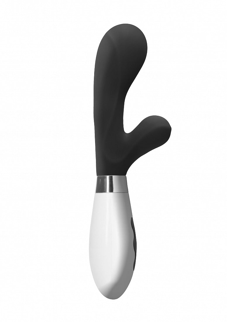 Shots Toys | Luna Artemis Rechargeable 10 Speed Rabbit Vibe Vibrator Black