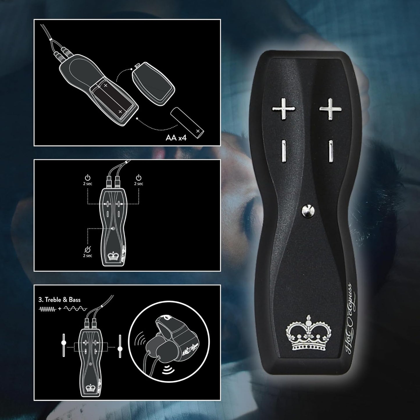 Hot Octopuss Jett Bullet Masturbator Vibrator with Remote Control