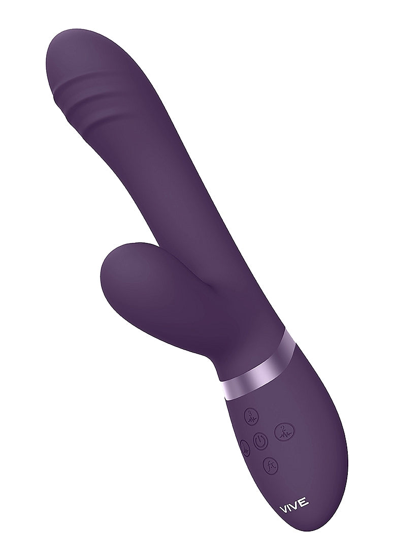 Shots Toys | VIVE Tani Bendable Pulse Wave Rabbit Vibrator Purple