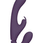 Shots Toys | VIVE Suki Vibrating G-Spot Clitoral Triple Vibrator Strapless Strap On Purple