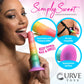 Curve Toys | Simply Sweet 6.5" Zigzag Rainbow Dildo