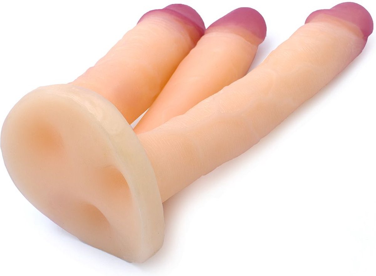 O-Products | Kiotos Cox - Triple Cox - Special Edition - Triple Dildo Flesh