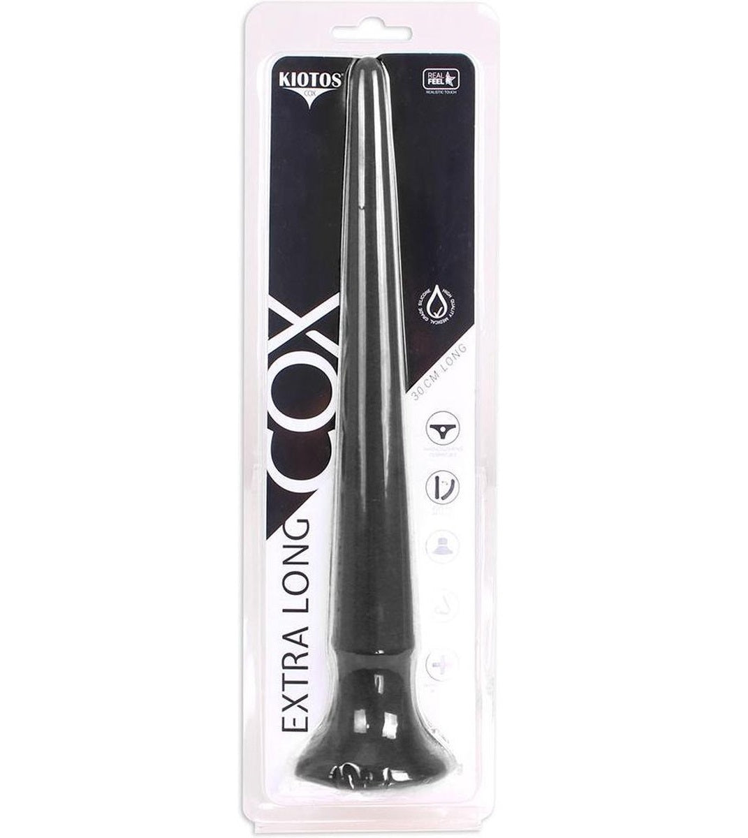 O-Products | Kiotos COX Flesh 30cm Extra Long XXL Dildo S Black