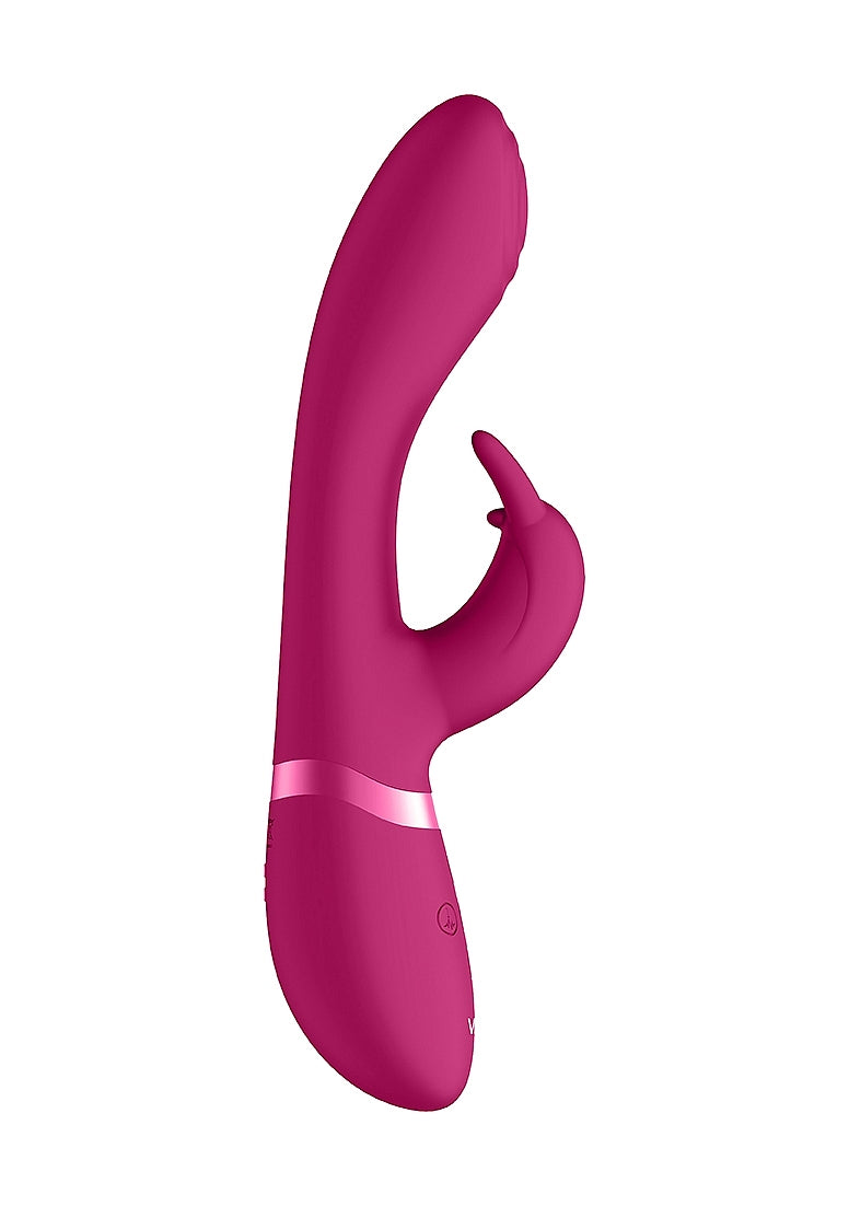 Shots Toys | VIVE Cato Pulse Wave G-Spot Rabbit Vibrator Pink