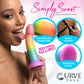 Curve Toys | Simply Sweet 6.5" Phallic Rainbow Dildo