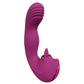 Shots Toys | VIVE Yumi Triple Motor G-Spot Finger Motion Vibrator and Flickering Tongue Stimulator Pink