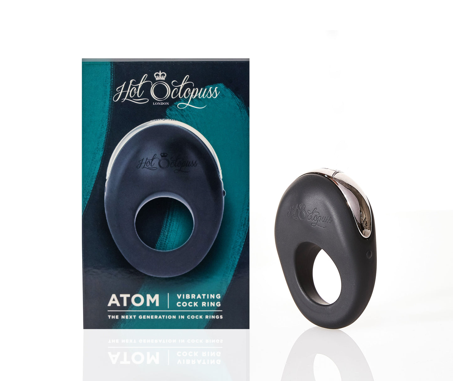 Hot Octopuss Atom Vibrating Cock Ring and Clitoral Stimulation