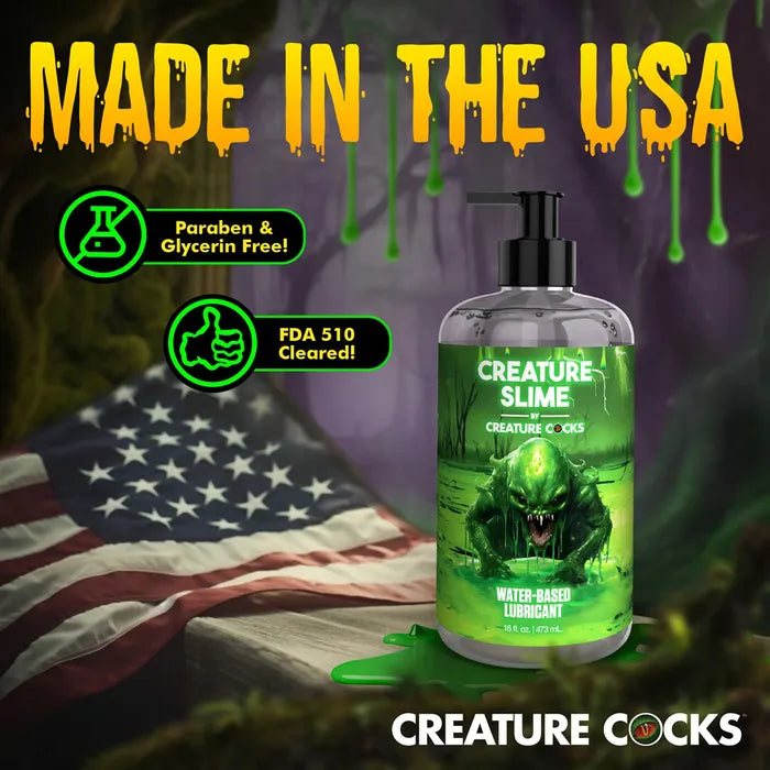 Creature Cocks Creature Slime Water Based Lubricant 473ml