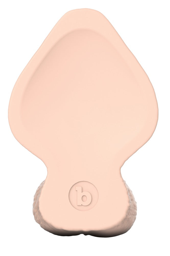 COTR | B-Vibe Slipskin Realistic Silicone Dildo - 6" Girthy Cream