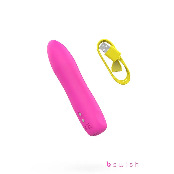 B Swish Bswish Bcute Infinite Heat Classic Vibrator Sunset Pink