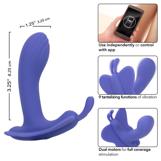 CalExotics Connect™ Venus Butterfly® - App Control Vibrator