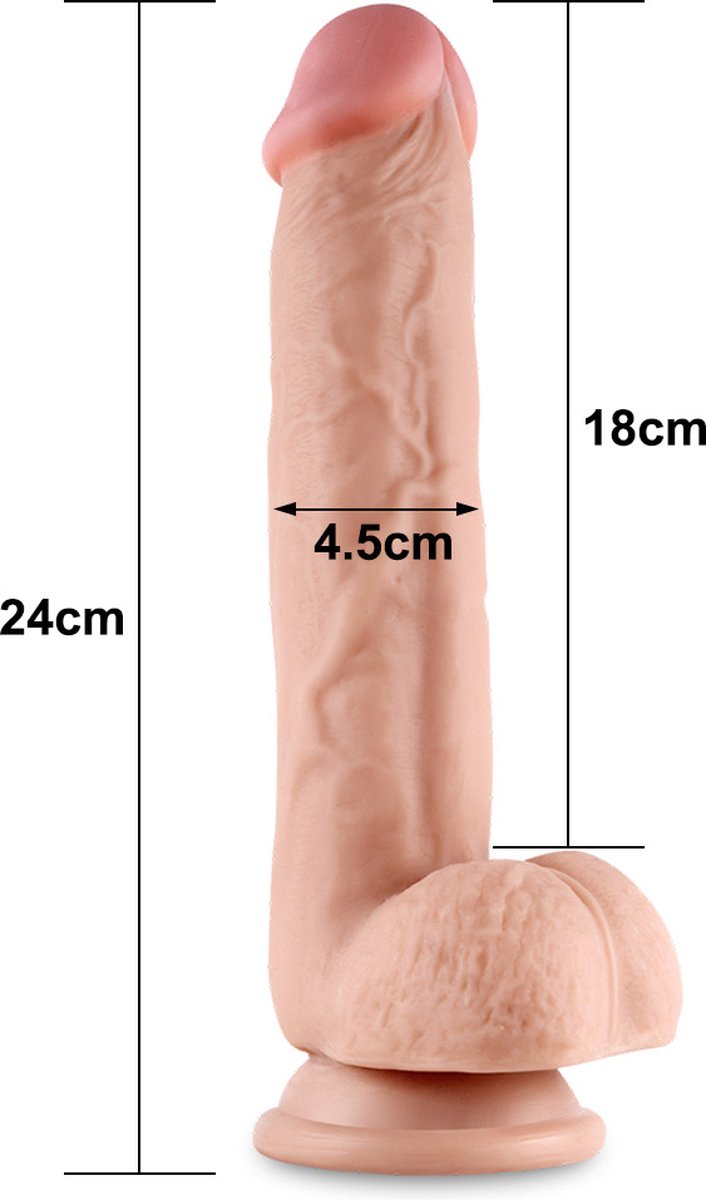 O-Products | Kiotos Cox Sliding Skin Dildo 24cm Flesh