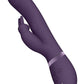 Shots Toys | VIVE May Dual Pulse-Wave & Vibrating C-Spot & G-Spot Rabbit Vibrator Purple