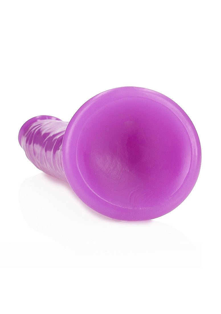 Shots Toys | REALROCK 32cm Slim Glow in the Dark Neon - Purple (11") Dildo Dong