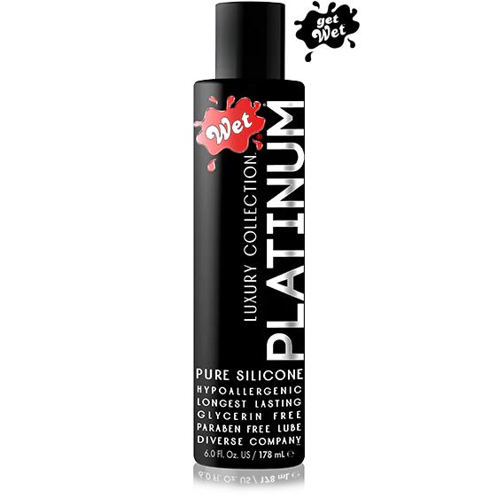 Wet Elite Platinum Luxury Silicone Base Lube Lubricant 178ml