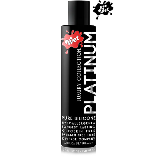 Wet Elite Platinum Luxury Silicone Base Lube Lubricant 178ml