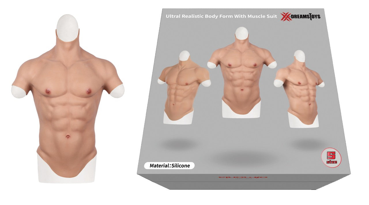 St Rubber | XX-DreamsToys Ultra Realistic Muscle Suit Men Size XL