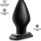 Blush Novelties | Anal Adventures XXL Black 15.2cm (6") Butt Plug