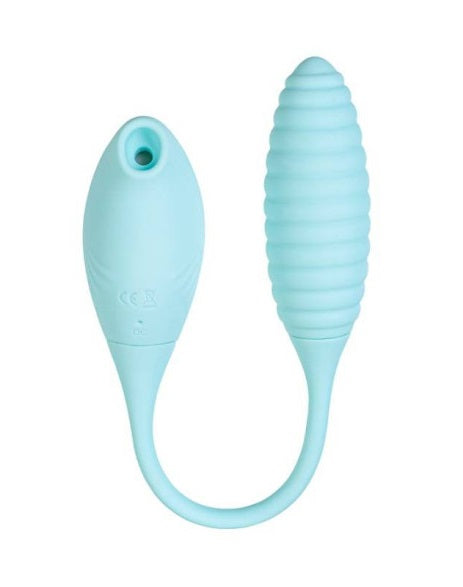 JOS Roow Vaginal and Clitoral Air Pulse Stimulator Blue