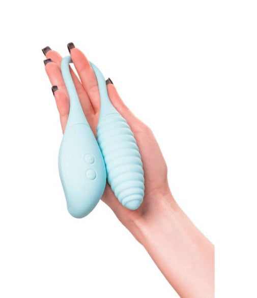 JOS Roow Vaginal and Clitoral Air Pulse Stimulator Blue