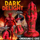 Creature Cocks Demon Claw Fisting Silicone Dildo - Red 21.8cm Claw Fantasy Dildo