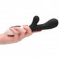 Shots Toys | Luna Artemis Rechargeable 10 Speed Rabbit Vibe Vibrator Black