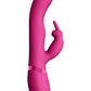 Shots Toys | VIVE May Dual Pulse-Wave & Vibrating C-Spot & G-Spot Rabbit Vibrator Pink