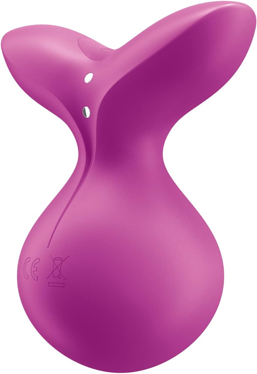 Satisfyer Viva La Vulva 3 Violet USB Rechargeable Stimulator Vibrator