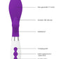 Shots Toys | Luna Achelois Rechargeable 10 Speed Vibe Vibrator Purple