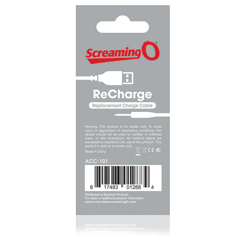 ScreamingO Recharge Cable USB to DC