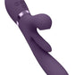 Shots Toys | VIVE Ena Thrusting G-Spot Vibrator w Flapping Tongue & Air Wave Purple