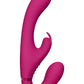 Shots Toys | VIVE Suki Vibrating G-Spot Clitoral Triple Vibrator Strapless Strap On Pink