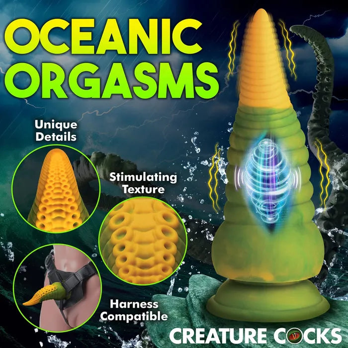 Creature Cocks Monstropus 2.0 Vibrating Tentacled Monster Silicone 18.5cm Dildo