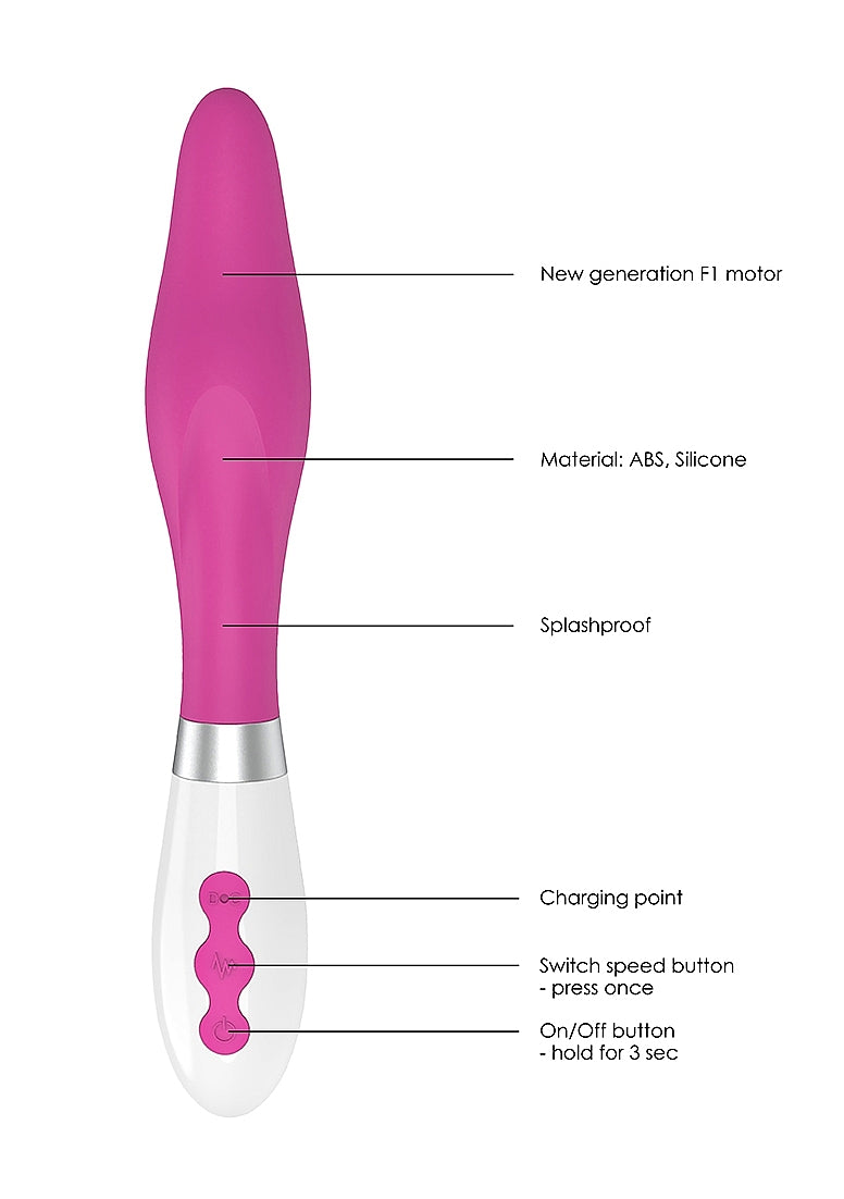 Shots Toys | Luna Athamas Rechargeable 10 Speed Vibe Vibrator Black