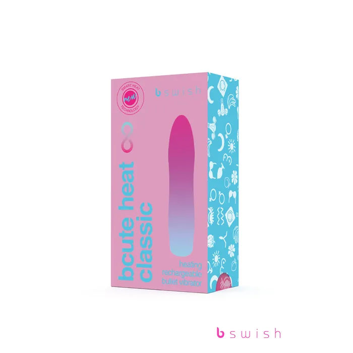 B Swish Bswish Bcute Infinite Heat Classic Vibrator Sunset Pink