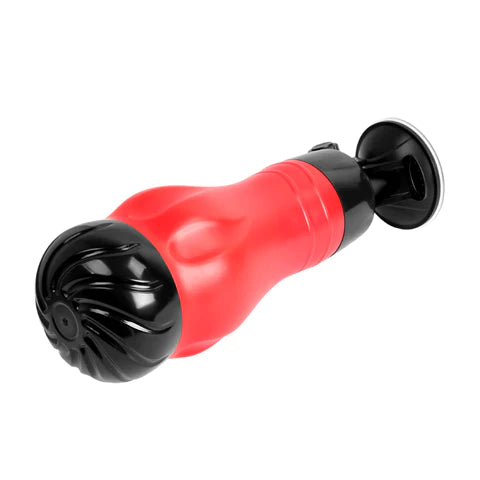 Crazy Bull Flora Anal Vibrating Masturbator Red/Black