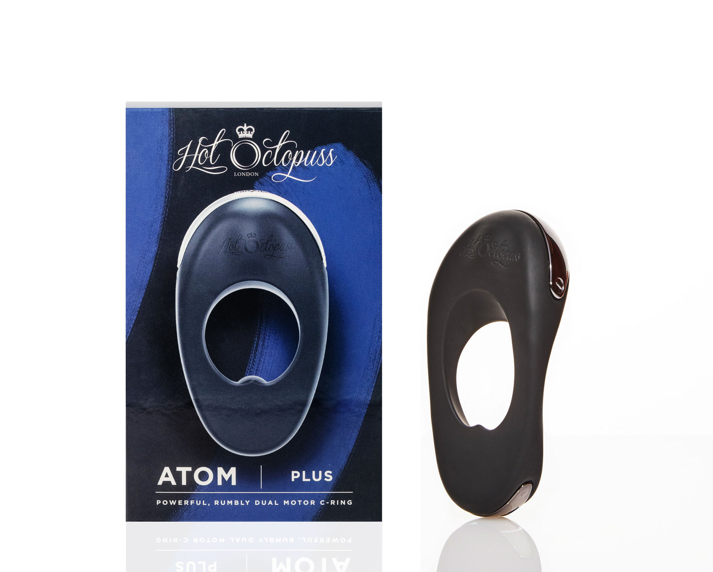 Hot Octopuss Atom Plus Vibrating Cock Ring and Clitoral Stimulation