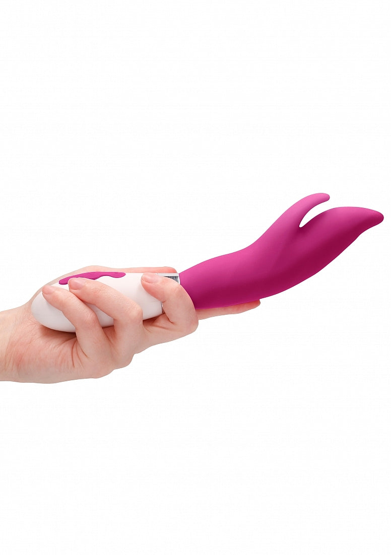 Shots Toys | Luna Athos Rechargeable 10 Speed Rabbit Vibe Vibrator Pink