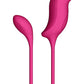 Shots Toys | VIVE Quino Double Action Air Wave & Vibrating Egg Vibrator Pink