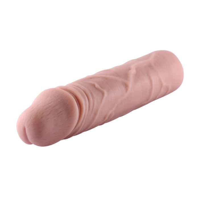 HiSmith - 7" Veined Slim Silicone Anal Dildo (KlicLok)