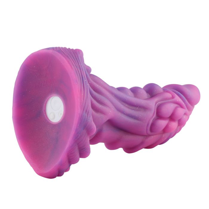 HiSmith Wildolo - 8.4" Silicone Vibrating Amor Dildo (Suction Remote and App)