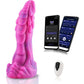 HiSmith Wildolo - 8.4" Silicone Vibrating Amor Dildo (Suction Remote and App)